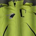 CREATMO US Boy's Waterproof Ski Jacket Warm Winter Snow Coat Windproof Snowboarding Rain Jacket XL