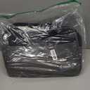 PetAmi Dog Purse Carrier for Small Dogs, Airline Approved Soft Sided Pet Carrier with Pockets, Ventilated Dog Carrying Bag for Puppy Cat, Dog Travel Supplies Bag, Sherpa Bed, Max 12 lbs, Dark Gray (One Size (Pack of 1), Heather Charcoal)