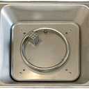 Hiland NG-GSF Natural Gas Complete Fire Pit Burner (Plug and Play), 19" x 19" x 7",Stainless Steel