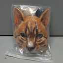 Valpeak 3D Cat Mask, Cat Headband, and Funny Cat Socks with cat Tails (Orange Cat Three-piece)