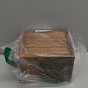 Ironwood Gourmet Acacia Wood Recipe Box with Divider Tabs, 2 Compartment, Single (For 3" x 5" and 4" x 6" Cards)