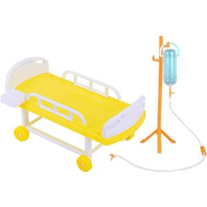 Toddmomy Dollhouse Mini Imitation Toys - Doctor Role Play & Pretend Play Playset Accessories for Kids