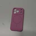 Miracase Magnetic for iPhone 17 Pro Max Case, Compatible with MagSafe, Integrated Silicone Camera Control Cover, 3.0mm Thicken Shockproof Drop Protection Phone Case for 17 ProMax, Blackcurrant