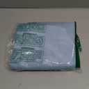 AooHome 72x96 inch Fabric Shower Curtain Liner, Waterproof Extra Long Bathroom Curtain for Hotel with Hooks, Weighted Hem, Blue