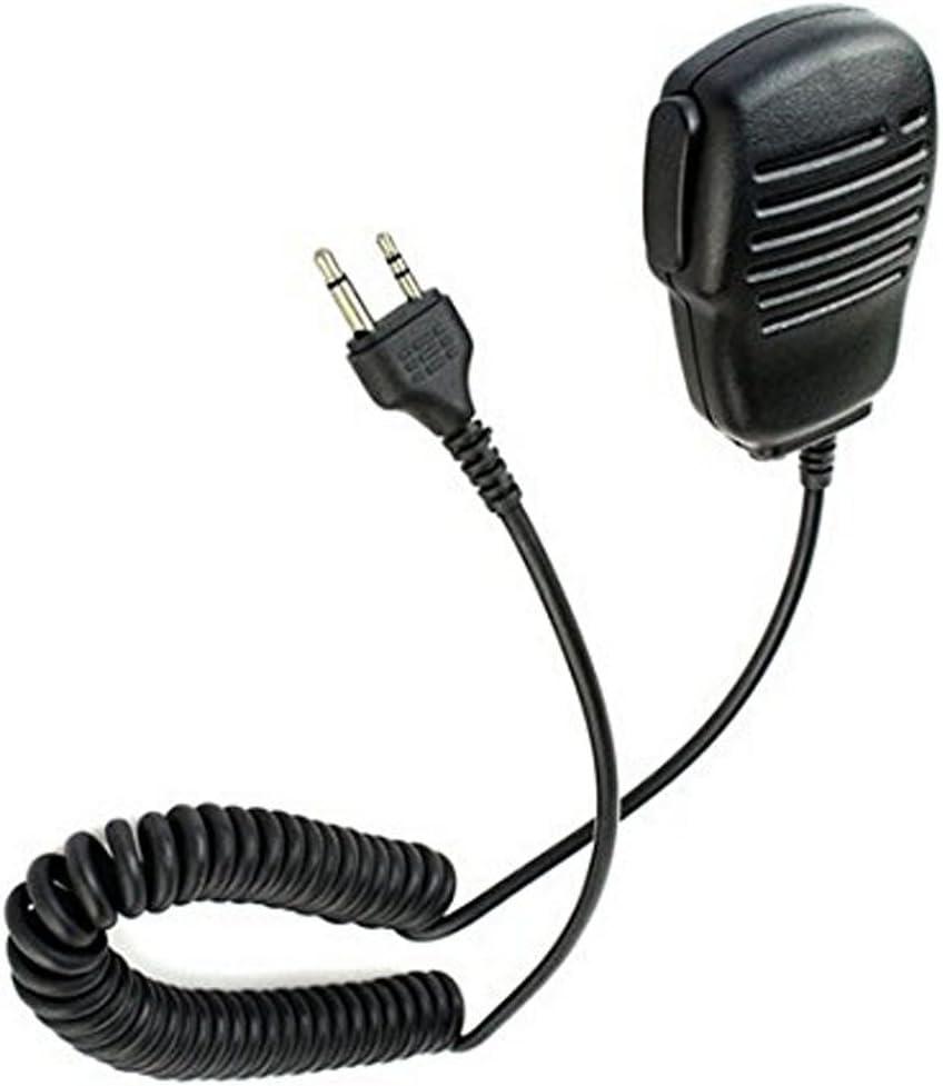Handheld Shoulder Speaker Mic Compatible with Midland 36 T51VP3 LXT630VP3 LXT600VP3 LXT500VP3 GXT1000VP4 GXT1050VP4 GXT1030VP4 T71VP3 G5 M99 75-785 75-810 75-822 SP-410 2 Way Radio