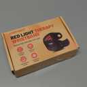 Keneo Red Light Therapy Wristband for Hand & Wrist, 660nm & 850nm Near Infrared Light Device, 3 Heat & Vibration Massage Settings, 2000mAh Wireless, 36 LEDs for Comfort & Recovery (Black)