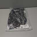 Amazon Essentials Women's Cap Sleeve Boat-Neck Faux Wrap Dress (Medium, Black Ditsy Floral)