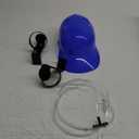 Novelty Place Drinking Helmet - Adjustable Can Holder Cap Drinker Favor Hat - Straw for Beer Soda - Party Fun Beverage Gadgets(Blue)