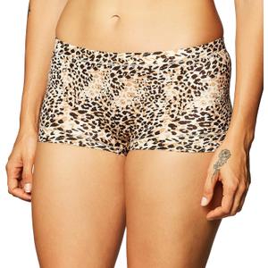 Maidenform womens Dream Boyshort Panty (6, Neutral Snow Leopard, Beige), Pack Of 2