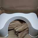 Squatty Potty The Original Bathroom Toilet Stool, 7 Inch height, White