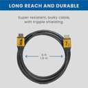 Muxlab Certified HDMI 2.0 Cable 6ft / 1.8m | 24K Gold Plated | Premium High Speed 18Gbps | 4K@60Hz 4:4:4 | 3D, Ethernet, ARC Support | for Monitors, Xbox, PS5, PS3/4, Roku, Fire TV, Samsung, LG