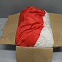 MXoSUM Inflatable Christmas Elf Snowman Costume for Adult Funny Blow up Santa Claus Gingerbread Man Costume