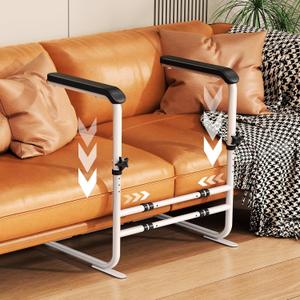 Couch Stand Assist for Elderly, Height and Width Adjustable Chair Sofa Lift Assist Devices for Senior, Disabled,Pregnancy, Chair Mobility Daily Aid, 450 lbs Capacity (White)