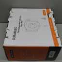 SURAIELEC Retractable Extension Cord Reel, 75 FT 14 AWG/3C SJTOW Power Cord, 3 Outlets Triple Tap, 10 AMP Circuit Breaker, Ceiling/Wall Mount, UL Listed