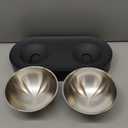 PETKIT 304 Stainless Steel Elevated Cat Bowls&Dog Bowls,Raised Cat Food and Water Bowl Set, Non-Slip, Anti Vomiting 15Tilted Cat Small Animal Plate