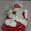 HEZIOWYUN Toddler Baby Boys Girls Santa Costume Velvet Long Sleeve Christmas Jacket + Long Pants +Xmas Hat 3pcs Sets (2-3T)