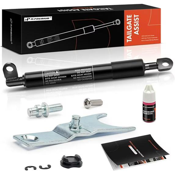 A-Premium Rear Left Tailgate Assist Lift Supports Shock Struts Compatible with Toyota Models - Tacoma 2005 2006 2007 2008 2009 2010 2011 2012 2013 2014 2015 Pickup