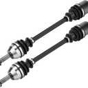 Youxmoto Front Left/Right CV Axle Fit for Polaris Ranger Midsize 500 570 (Crew EPS)/ EV/ETX 2015 2016 2017 2018 2019 2020 2021 2022, 4340 Chromoly Steel Drive Half Shaft, For 1333238