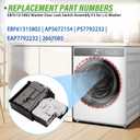 WM3670HVA WM3670HWA WM3700HWA WM3080CW WM3770HVA WM3770HVA WM3500CW WM3400CW Washer Door Lock Latch Fit for L.G Washer Also Fit for Ken-more 796 series Washer Door Latch