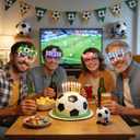 OU RUI 12Pcs Soccer Themed Eyeglasses World Soccer Tournament Party Favors for Soccer Fans Party Favors Gifts Game Day Decoration Photo Props