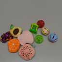 VZqola 10 pcs Cute Hedgehog Enrichment Toys Hedgehog Supplies Cage Accessories Small Animal Ball Bell Pet Interactive Stuffed Toys Exercise Ball for Hamster Lizard Turtle Rats