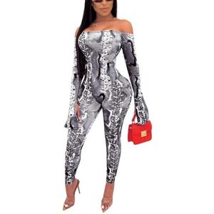 SxClub Clubwear Sexy Jumpsuit for Women Bodycon Long Sleeve See Through Long Skinny Pants for Evening Party Size L