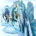 3 x Christian 3D Pop Up Card  Nativity Scene Christmas Card with Jesus, Mary & Joseph  Religious Holiday Greeting Card, Christian Christmas Gift, Bible Verse Inspired Decoration