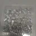 Vaikby 103PCS Silver Hair Jewelry for Braids Accessories, Hair Cuffs & Rings, Loc Jewelry for Black Women, Metal Silver Hair Accessories, Braid Decorations, Hair Charms for Dreadlocks and Braiding