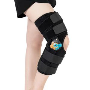 Hinged ROM Knee Braces Adjustable Knee Immobilizer Support for Knee Pain ACL MCL PCL Arthritis Meniscus Tear Post OP Recovery for Men and Women Side Stabilizers Torn Meniscus Orthopedic Orthosis S)