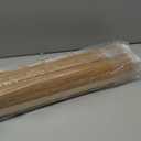 LazBlinds Cordless Blackout Bamboo Roman Shades, Room Darkening Blinds for Interior Windows, Thermal Insulated Roll Up Bamboo Blinds for Home & Patio, 20" W x 64" H, Papara Carbon