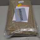 BEQHAUSE Dirt Trapper Door Mat 32" x 48", Non-Slip Washable Doormats Entrance Mat, Dirt Resistant and Absorbent Welcome Mat, Low Profile Floor Mats for Front Back Door and Entryway, Light Beige