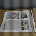 Brushed Gold Pendant Lights Kitchen Island, 2 Pack Brass Glass Pendant Light Fixture Farmhouse Cage Hanging Lighting with Rod for Kitchen Island Sink Bathroom, CH9176BG-2PKG