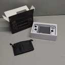 Mocagen MC1 Phone Game Controllers with Carrying Case Bundle for iPhone/Android with Led Light, Upgraded Joysticks, Turbo, Handheld Gaming Gamepad (Black+White)