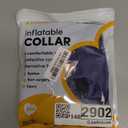 BENCMATE Inflatable Dog Cone Collar Alternative, Soft Dog Cone for Small Medium Large Dogs and Cats, Neck Recovery ECollar Donut Collar After Surgery (Medium+ [Neck:11"-14"],  Navy Blue)