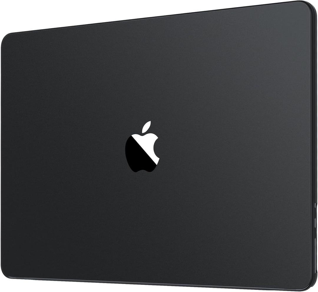 Soonjet Invisible Armor for MacBook Pro 16 inch Case 2026-2021 | M5 M4 M3 M2 M1 Pro/Max | 100% Match Official Color | Protective Hard Shell Laptop Cover | Space Black Clear