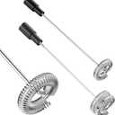2 Pack Whisk heads frother replacements ONLY for VOMELON frother (For Rechargeable stainless version)
