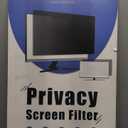 [2 Pack] 32 Inch Computer Privacy Screen Filter for 16:9 Aspect Ratio Widescreen Monitor - Anti Glare Blue Light Filter, Removable Computer Monitor Privacy Shield, Anti-Scratch 32in Protector Film