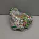 Christmas Ribbon Wired 2.5 inch 5 Rolls 30 Yards Red and Green Christmas Ribbon 