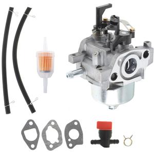 WFLNHB 14853 68-S Carburetor Replacement for Kohler XT6.5 XT6.75 XT650 XT675 XT650-2027 XT650-3018 XT675-0005 XT675-2011 Engine Lawn Mower with Shut Cut Off Valves Fuel Filter