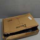 Projector Stand Tripod Adjustable, Laptop Height from 23.5 to 46.5 inches with Gooseneck Phone Holder, Floor for Office, Home, Stage, Studio, DJ Racks Holder Mount, 23.5inch-46.5inch (Black)