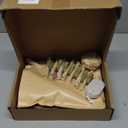 kathson Bunny Toys Rabbit Wooden Scratch Nail Scratch Board Hanging Chew Toys for Small Animals Guinea Pigs Hamster Chinchillas