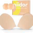 Niidor Adhesive Bra Strapless Ultra Sticky Invisible Push up Silicone Bra Multiple Colors Sizes Reusable for Backless Dress, G