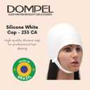 Dompel Silicone Highlight Hair Cap | Reusable Professional Silicone Cap | Special for Hair Dyeing | Model 233 CA 1 UND