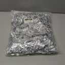 2 x 100 Pcs Reusable Aluminum Foil Food Covers, Insulation Cover Lids for Food