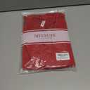 Missufe Women's V Neck Ruffle Short Sleeve Bodycon Summer Casual T Shirt Dress (XL)