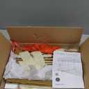 aboxoo Luggage Rack with storage, Guest Room Folding Suitcase Stands, Holds up to 120 lb, Space Saving Suitcase Holders for guest room, Bedroom Hotel, Gold