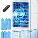 FANCOLE 25-INCH Evaporative Air Cooler, Swamp Cooler Air Conditioner