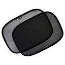 2-Pack Car Window Shades by Enovoe - 19 x 12 in Side Window Cover for SUVs, Sedans, and Trucks - Protects Baby from UV Rays and Glare - Cling Design for Easy Use - Plain
