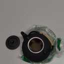 YJX Cast Iron Tea Pot Set, Japanese Tetsubin, 40.6oz Tea Kettle for Stovetop, Black Teapot with Stainless Steel Infuser for Loose Leaf Tea, 1200ml Small Asian Tea Set with Teacups