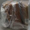 40D Dog Ramp for Stairs Suits for Small Dogs Cats, Pet Steps Stairs for Staircase Stairs with Anti-Slip Bottom and Self-Sticky Pads to Fix Suitable for Dogs Cats(3Pcs, Brown)